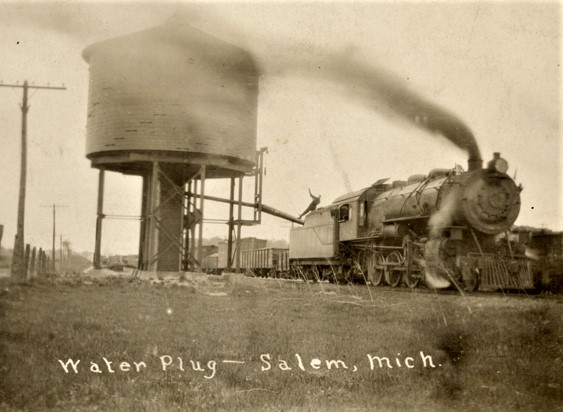 Water Tower At Salem MI